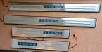 Накладки на пороги с подсветкой NISSAN TEANA