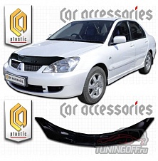 Дефлектор капота (Прозрачный) MITSUBISHI LANCER / LANCER CEDIA (04-)