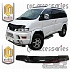 Дефлектор капота (серый) MITSUBISHI DELICA (98-05)