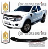 Дефлектор капота (серый) FORD RANGER (2011-)
