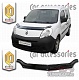 Дефлектор капота (прозрачный) RENAULT KANGOO (2008-2013)