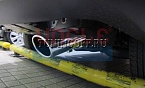 Насадка хромированная на выхлопную трубу TOYOTA RAV4 (2013-)