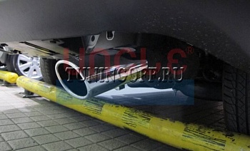 Насадка хромированная на выхлопную трубу TOYOTA RAV4 (2013-)