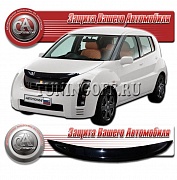 Дефлектор капота (черный) TOYOTA WILL CYPHA (2002-2005)