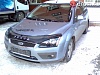 Дефлектор капота (черный) FORD FOCUS (04-)