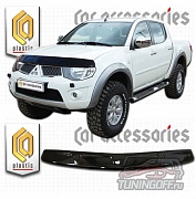 Дефлектор капота (прозрачный) MITSUBISHI TRITON / L-200