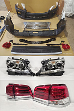 Бампера в сборе передний задний рестайлинг LEXUS LX570 (2012-)