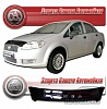 Очки на фары (черные) FIAT LINEA (2007-)