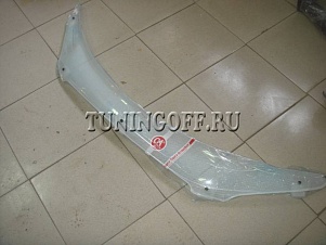 Дефлектор капота (шелкография серебро) TOYOTA VANGUARD