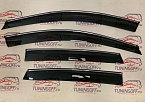 Ветровики дверные (дымчатые) HONDA CR-V (07-)