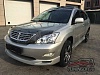 Дефлектор капота (шелкография чёрная) LEXUS RX300 / RX330 (02-06)