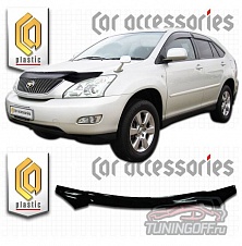 Дефлектор капота (прозрачный) TOYOTA HARRIER (02-06)