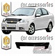 Дефлектор капота (Чёрный) CHEVROLET AVEO (06-)