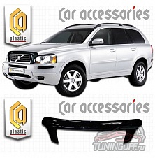 Дефлектор капота (прозрачный) VOLVO XC90 (2003-2011)