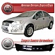 Дефлектор капота (прозрачный) FIAT LINEA (2007-)