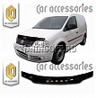 Дефлектор капота (прозрачный) VOLKSWAGEN CADDY (2004-)