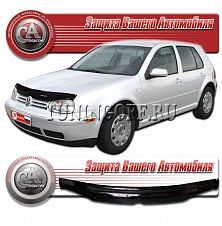 Дефлектор капота (черный) VOLKSWAGEN GOLF 4