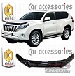 Дефлектор капота (серый) TOYOTA LAND CRUISER PRADO 150 (2013-)