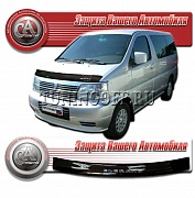 Очки на фары (черные) NISSAN ELGRAND 1997-2001