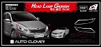 Хромированные накладки на фары KIA OPTIMA / K5 (2010-)