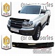 Дефлектор капота (черный) UAZ (УАЗ) PICKUP (2009-2014)