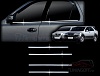 Хромированные накладки под стекло KIA SORENTO (2003-2008)