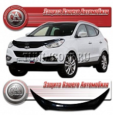 Дефлектор капота (прозрачные) HYUNDAI TUCSON (2008-)
