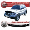 Дефлектор капота (прозрачный) MITSUBISHI PAJERO IO H61-H77 (98-)
