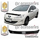 Дефлектор капота (серый) PEUGEOT 408