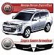 Дефлектор капота (черный) PEUGEOT 4007