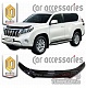 Дефлектор капота (прозрачный) TOYOTA LAND CRUISER PRADO 150 (2013-)