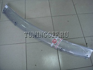 Дефлектор капота (шелкография серебро) NISSAN ELGRAND 1997-2001
