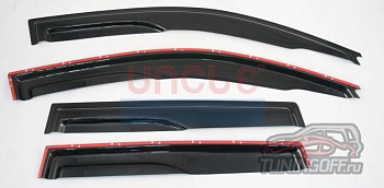 Ветровики дверные MITSUBISHI OUTLANDER (2006-2010)