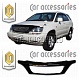 Очки на фары (Чёрные) LEXUS RX300 (98-02)