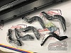 Подножки боковые с подсветкой (Чёрный) TOYOTA LAND CRUISER 200