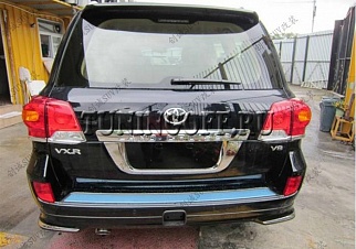 Обвес пластиковый задний (Urban sport) LAND CRUISER 200 (2012-)