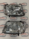 Фары по электрокорректор (Хрустальные хром) LAND CRUISER 100 (2004-2006)