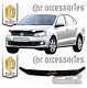 Дефлектор капота (прозрачный) VOLKSWAGEN POLO хэтчбэк 5D (2010-)