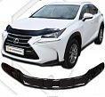 Дефлектор капота широкий (дымчатый) LEXUS NX (2014-)