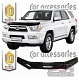 Дефлектор капота (прозрачный) TOYOTA 4RUNNER (2010-2013)