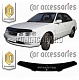 Дефлектор капота (серый) TOYOTA SPRINTER AE11X (96-00)