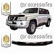 Дефлектор капота (прозрачный) NISSAN SAFARI / PATROL Y61 (05-)