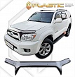 Дефлектор капота (шелкография черная) TOYOTA HILUX SURF / 4RUNNER (2005-)