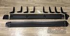 Подножки боковые P048 (FJ80-A013) (Чёрные) LEXUS LX450