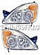 Фары (хромированные линзованные) HONDA CR-V (2004-2006)