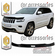 Дефлектор капота (серый) JEEP GRAND CHEROKEE (2010-)