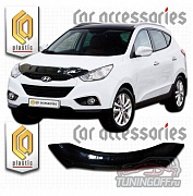 Дефлектор капота (прозрачный) HYUNDAI IX35