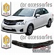 Дефлектор капота (шелкография серебро) TOYOTA COROLLA AXIO (2012-)