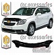 Дефлектор капота (серый) CHEVROLET ORLANDO