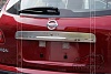 Хромированная накладка на заднюю дверь (Пластик) NISSAN QASHQAI (2007-)